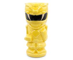 Caneca de cerâmica Power Rangers Geeki Tikis Yellow Ranger 450ml