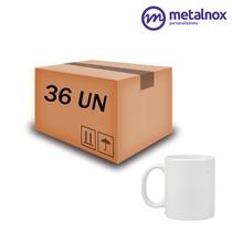 Caneca de Cerâmica Premium p/ Sublimação 325ml - Metalnox 36Un.