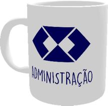 Caneca de Cerâmica Profissões "Administração" 325ml