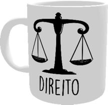 Caneca de Cerâmica Profissões "Direito" 325ml