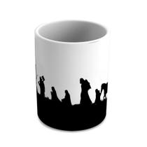 Caneca de Ceramica Saga Senhor Dos Anéis 325ml