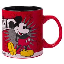Caneca de cerâmica Silver Buffalo Disney 1928 Vintage Mickey Mouse