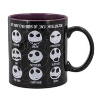 Caneca de cerâmica Silver Buffalo Disney Nightmare Before Christmas Caneca de cerâmica Silver Buffalo Disney Nightmare Before Christmas