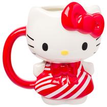 Caneca de cerâmica Silver Buffalo Sanrio Hello Kitty 600ml Christmas Caneca de cerâmica Silver Buffalo Sanrio Hello Kitty 600ml Christmas