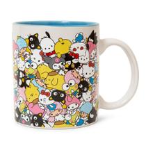 Caneca de cerâmica Silver Buffalo Sanrio Hello Kitty And Friends Caneca de cerâmica Silver Buffalo Sanrio Hello Kitty And Friends