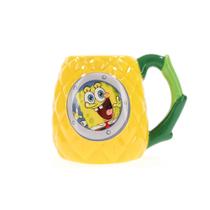 Caneca de cerâmica Silver Buffalo SpongeBob Pineapple Window 590mL