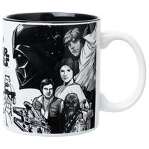 Caneca de Cerâmica Silver Buffalo Star Wars Jabba Boba 591 ml Caneca de Cerâmica Silver Buffalo Star Wars Jabba Boba 591 ml