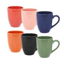 Caneca de Cerâmica Sortida Ipanema 295 ml Lyor Caneca de Cerâmica Sortida Ipanema 295 ml Lyor