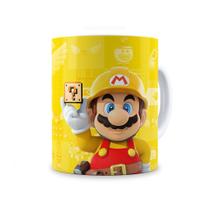Caneca de Ceramica Super Mario Maker Caneca de Ceramica Super Mario Maker