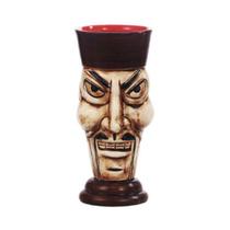 Caneca de cerâmica Tiki Vintage Tribal Face Design 350ml