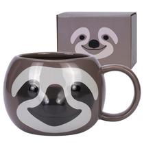 Caneca de cerâmica TocoOto Sloth 470 ml Cute 3D Design