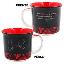 Caneca de Cerâmica Tom 350ml Medida do Amor 10024951 - ZonaCriativa Caneca de Cerâmica Tom 350ml Medida do Amor 10024951 - ZonaCriativa