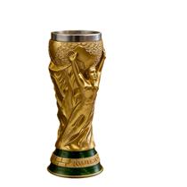 Caneca de cerveja em aço inoxidável Golden World Cup Trophy Design Caneca de cerveja em aço inoxidável Golden World Cup Trophy Design