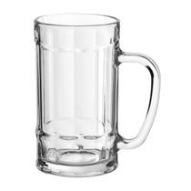 Caneca de Cerveja em Vidro com Alça 410ml Home & Co