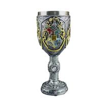 Caneca de Cerveja Retrô 3D em Aço Inoxidável - Design Harry Potter - Grande Capacidade