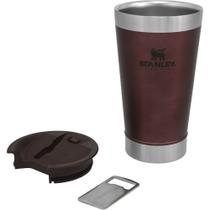 Caneca de Cerveja Stanley Classic Beer Pint com Tampa + Abridor - Bordo 473ML Caneca de Cerveja Stanley Classic Beer Pint com Tampa + Abridor - Bordo 473ML