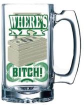 Caneca de cerveja Toynk Breaking Bad Where's My Money B*tch Glass