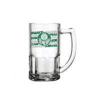 Caneca de Cerveja Vidro Bristol Palmeiras 340ml - Allmix