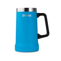 Caneca de Cerveja Zinnia ZR110, 710ml, Azul, ZNC-ZR110-BU01
