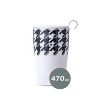 Caneca de Chá de Cerâmica com Infusor Tailor Duo Mug Moncloa Branco 470ml Caneca de Chá de Cerâmica com Infusor Tailor Duo Mug Moncloa Branco 470ml