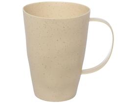 Caneca de Chá e Café Bege 460ml Hauskraft Fibra de Bambu FBBU006/BG Caneca de Chá e Café Bege 460ml Hauskraft Fibra de Bambu FBBU006/BG