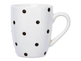 Caneca de Chá e Café de Cerâmica Preta 280ml Hauskraft Poá Caneca de Chá e Café de Cerâmica Preta 280ml Hauskraft Poá