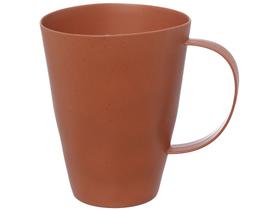 Caneca de Chá e Café Marrom 460ml Hauskraft Fibra de Bambu FBBU006/MR Caneca de Chá e Café Marrom 460ml Hauskraft Fibra de Bambu FBBU006/MR