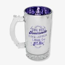 Caneca de Choop 450ml Eletrostática Com Sua Amizade - Zonacriativa Caneca de Choop 450ml Eletrostática Com Sua Amizade - Zonacriativa