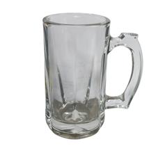 Caneca de chopp 355ml vidro com fundo triplo