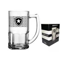 Caneca De Chopp BotaFogo Vidro 340ml Glorioso