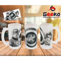 Caneca de Chopp Capitão América Captain America Geeko