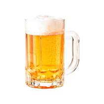 Caneca de chopp cerveja bebida vidro resistente 400ml