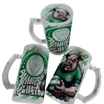 Caneca de Chopp de Vidro Jateada 475ml Personalizada com Seu Time Caneca de Chopp de Vidro Jateada 475ml Personalizada com Seu Time