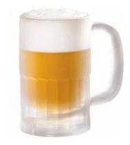 Caneca De Chopp De Vidro Libbey 355ml Zero Grau Steakhouse