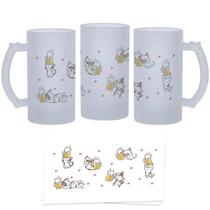 Caneca de Chopp Divertida Gatinhos Kawaii Presente Criativo