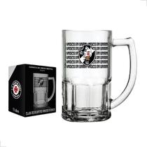 Caneca De Chopp Do Vasco De Vidro 340ml Oficial Licenciada