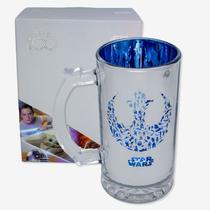 Caneca de chopp eletrostática luke skywalker disney 100