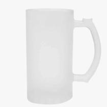 Caneca de Chopp em Vidro Jateado 475ml