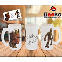 Caneca de Chopp Eu sou Groot I am Groot Geeko