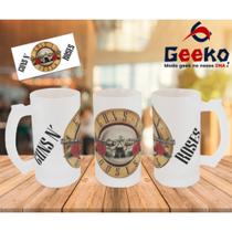 Caneca de Chopp Guns N Roses Rock Geeko