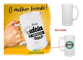 Caneca de Chopp Jateada Fosca