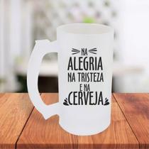 Caneca De Chopp Jateada Personalizada Casal Na Alegria Na Tristeza E Na Cerveja- MEGA OFERTA! Caneca De Chopp Jateada Personalizada Casal Na Alegria Na Tristeza E Na Cerveja- MEGA OFERTA!