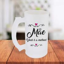 Caneca De Chopp Jateada Personalizada Mãe Você É A Melhor Dia Das Mães Mamãe- MEGA OFERTA!