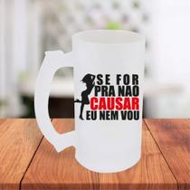 Caneca De Chopp Jateada Personalizada Se For Pra Não Causar Eu Nem Vou Amigas- MEGA OFERTA! Caneca De Chopp Jateada Personalizada Se For Pra Não Causar Eu Nem Vou Amigas- MEGA OFERTA!
