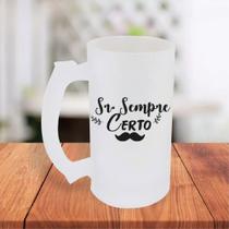Caneca De Chopp Jateada Personalizada Sr. Sempre Certo- MEGA OFERTA! Caneca De Chopp Jateada Personalizada Sr. Sempre Certo- MEGA OFERTA!