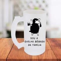 Caneca De Chopp Jateada Sou A Ovelha Bêbada Da Família Frase Engraçada Cervejada- MEGA OFERTA! Caneca De Chopp Jateada Sou A Ovelha Bêbada Da Família Frase Engraçada Cervejada- MEGA OFERTA!