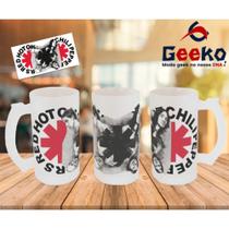 Caneca de Chopp Red Hot Chili Peppers Rock Geeko Caneca de Chopp Red Hot Chili Peppers Rock Geeko