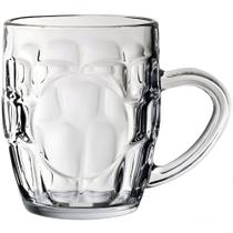 Caneca de Chopp Rubi em Vidro 520ML com Design Robusto e Formato Ergonômico Transparente Caneca de Chopp Rubi em Vidro 520ML com Design Robusto e Formato Ergonômico Transparente