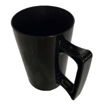Caneca de Chopp Transparente e Preta - 350ml Caneca de Chopp Transparente e Preta - 350ml