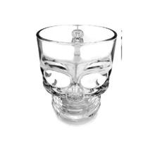 Caneca de Chopp Vidro Caveira - 365 ml